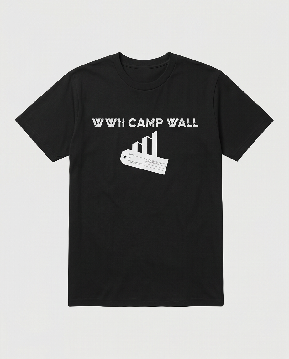 WWII Camp Wall Logo T-shirt