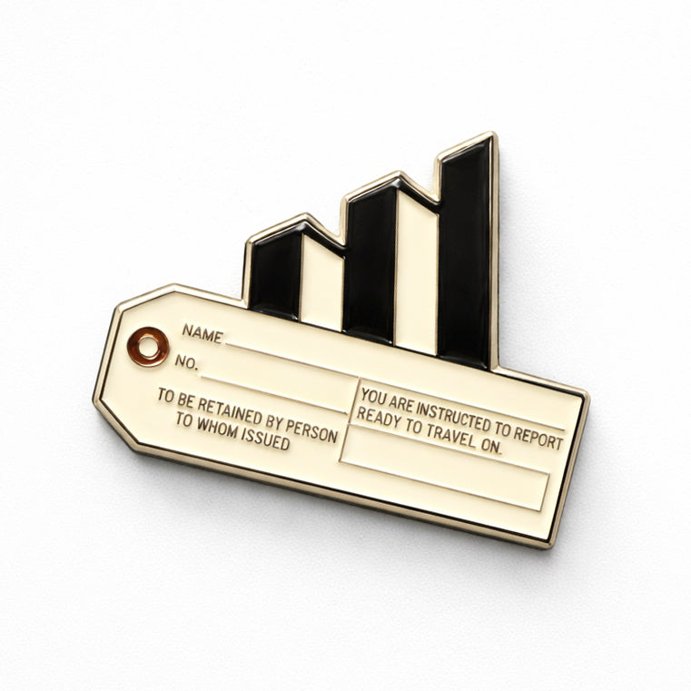 WWII Camp Wall Logo Pin